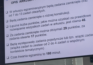 matematyka - opis arkusza maturalnego na poziomie podstawowym