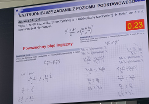 matematyka - typowe błędy logiczne