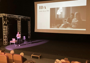 Prelekcja przedstawiciela Łódź Film Comission o plenerach filmu Ida