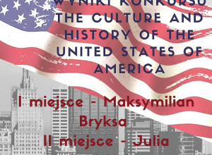 Wewnątrzszkolny konkurs z języka angielskiego The Culture and History of the United States of America