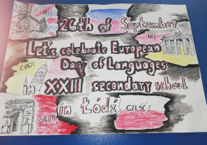 plakat promujący Dzień Języków