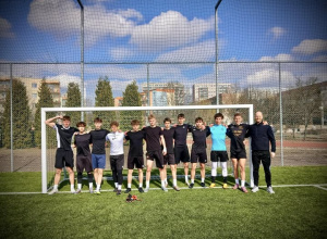 Ćwierćfinały licealiady w piłce nożnej.