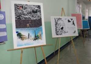 Prace plastyczne uczniów z XXIII LO