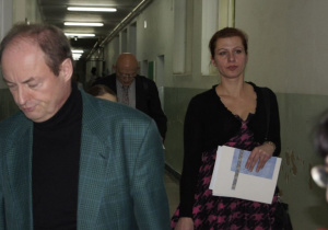 Jury Konkursu -od lewej dr Witold Glinkowski i dr Anna Kapuścińska