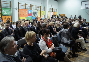 Społeczność liceum i goście Konkursu
